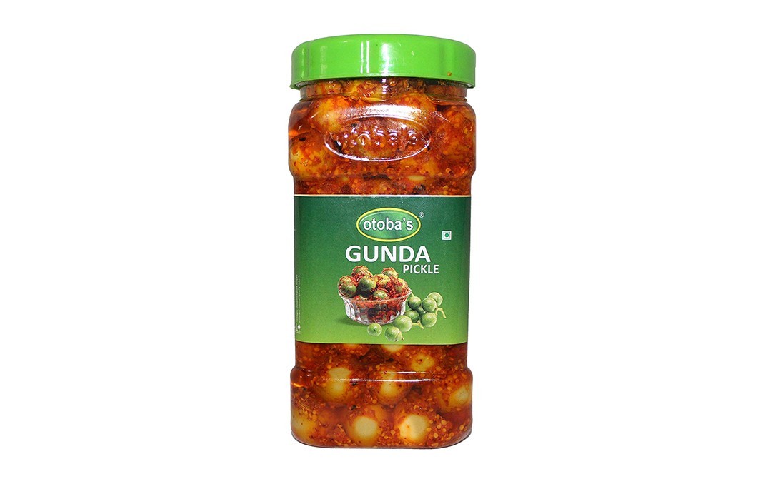 Otoba's Gunda Pickle    Plastic Jar  500 grams